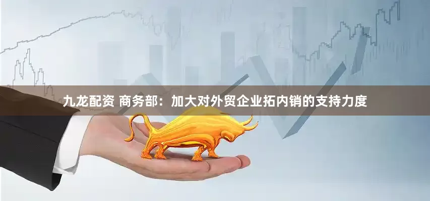 九龙配资 商务部：加大对外贸企业拓内销的支持力度